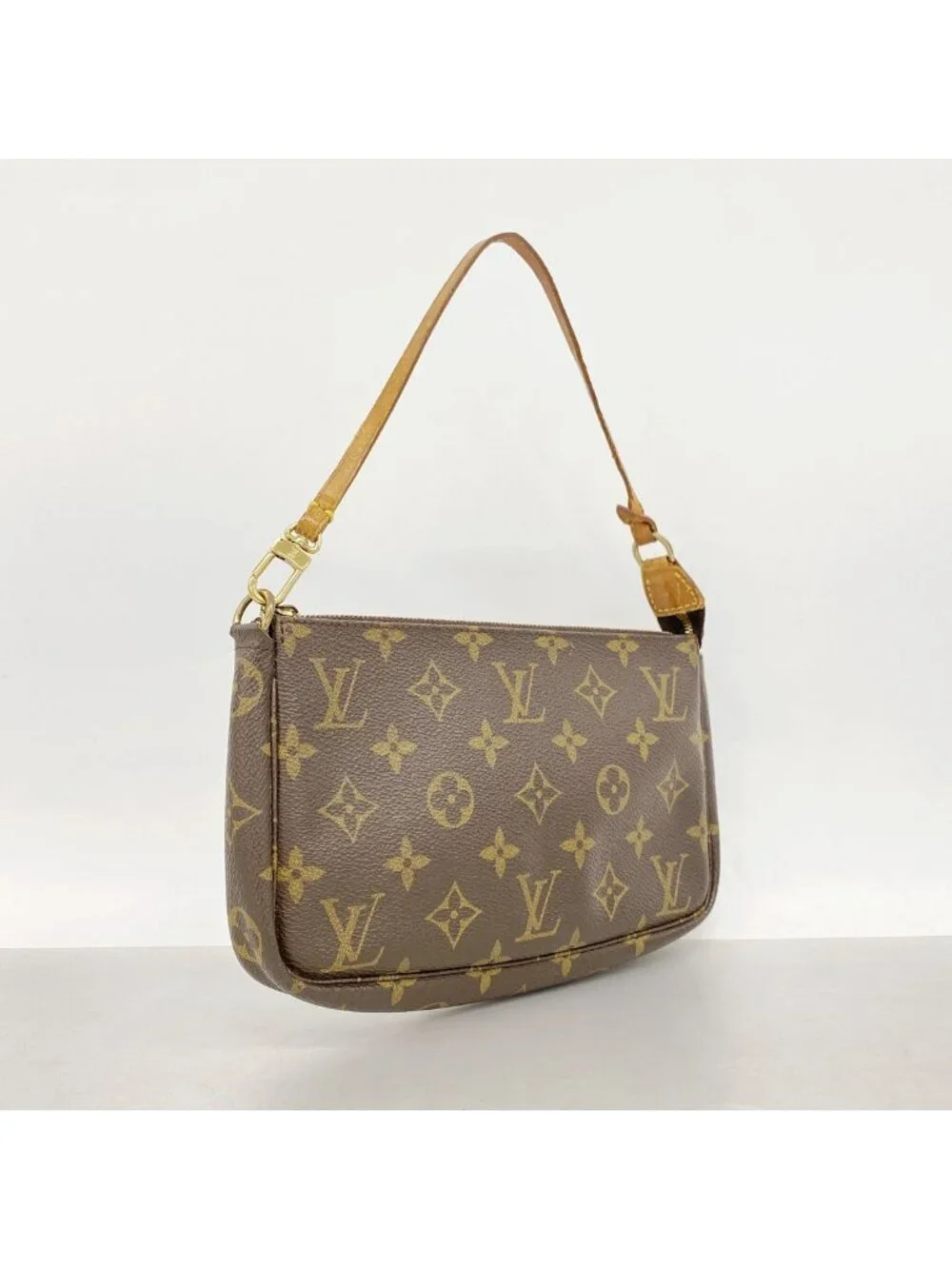Louis Vuitton Pouch Monogram Pochette Accessoires Brown